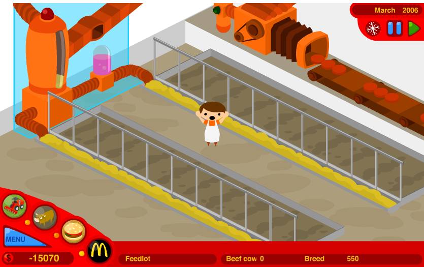 McDonald's Video Game em Jogos na Internet