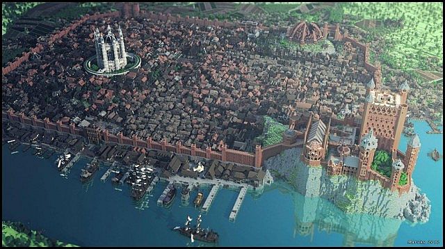 King’s landing in Minecraft