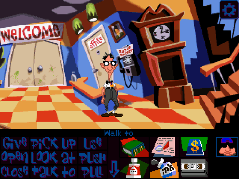 Maniac Mansion II: Day of the tentacle, developed and published by Lucasarts