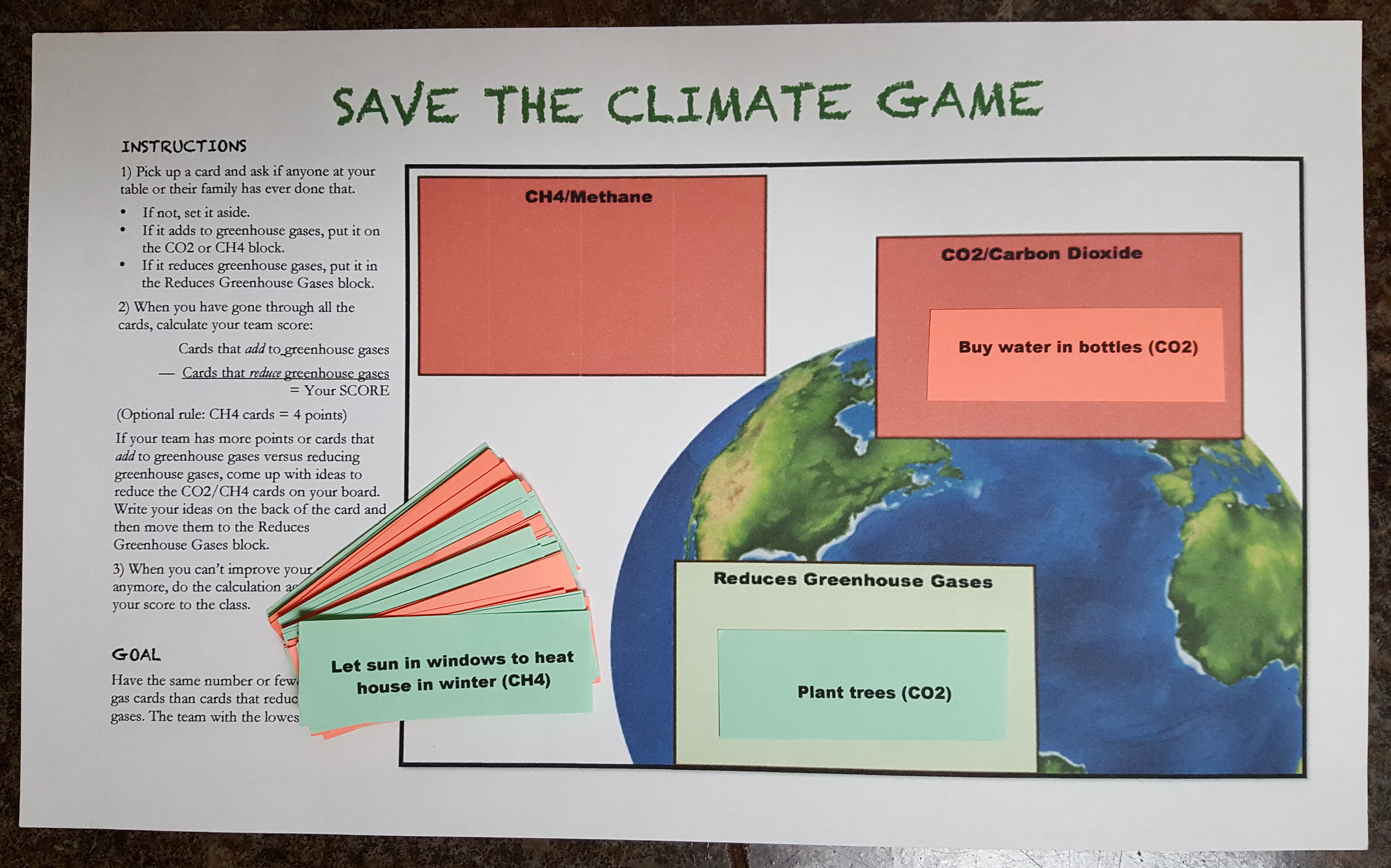Save the Climate Game