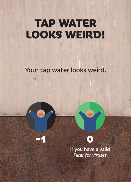Tap water looks weird - P.I.P.E.S.