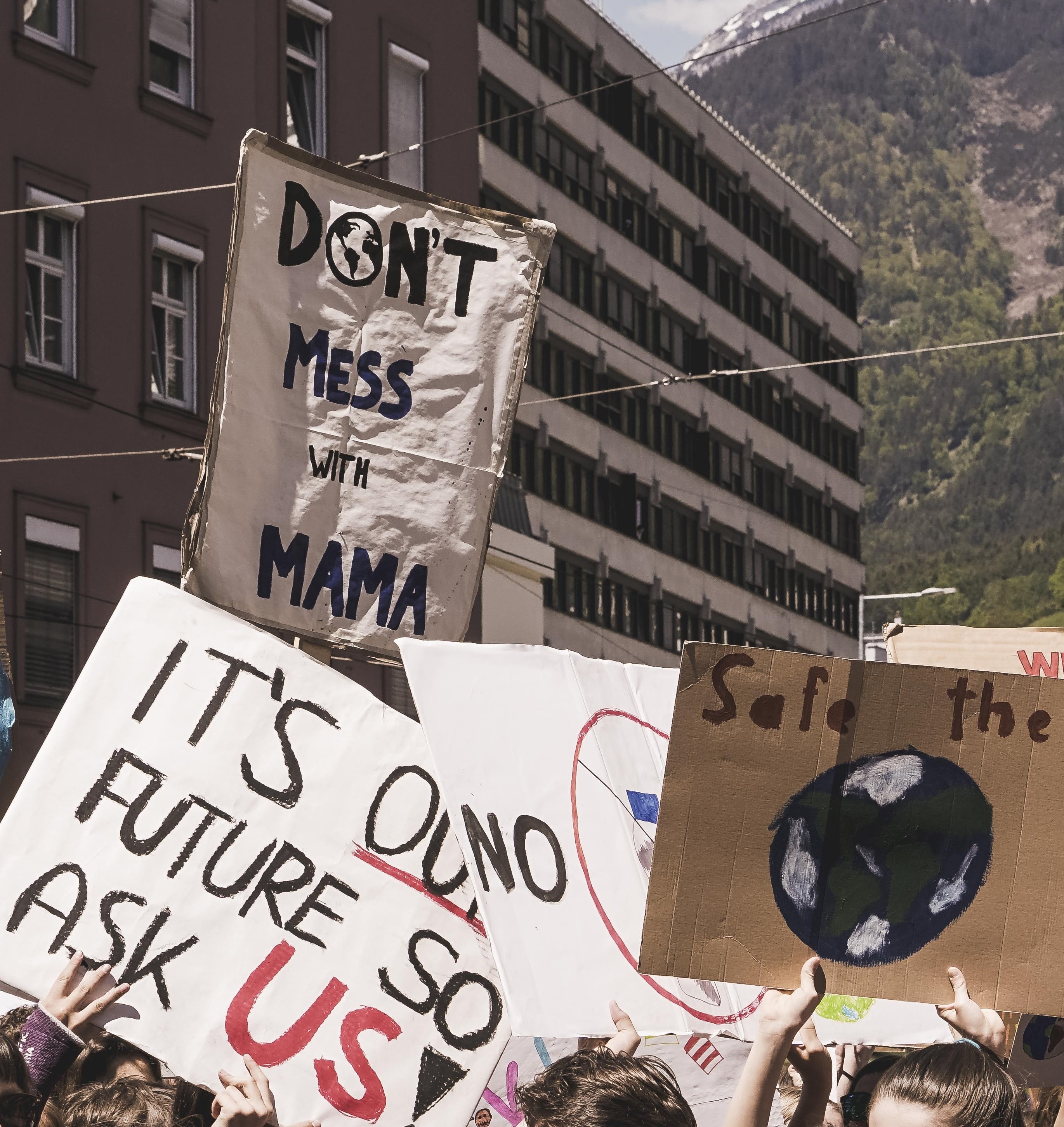 Climate Strike. Photo by Jonathan Schmidt.